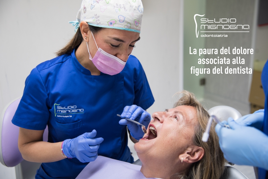 Studio Odontoiatrico Mignogna - La paura del dolore associata alla figura del dentista