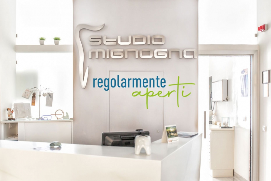 Studio Odontoiatrico Mignogna - Studio Mignogna è regolarmente aperto.