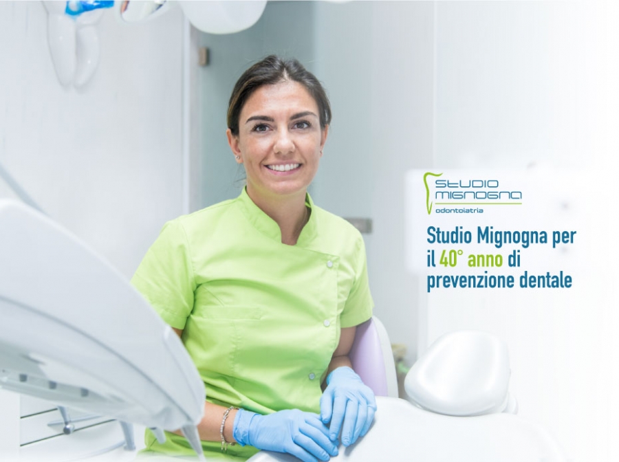 Studio Odontoiatrico Mignogna - Studio Mignogna per il 40° anno di prevenzione dentale